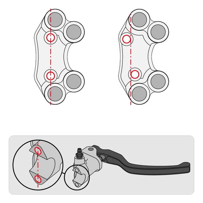Lenkerschalter Street rechts JetPrime MV Agusta F3 800 (21-23) JP PLDB 043 – versetztes Lochbild
