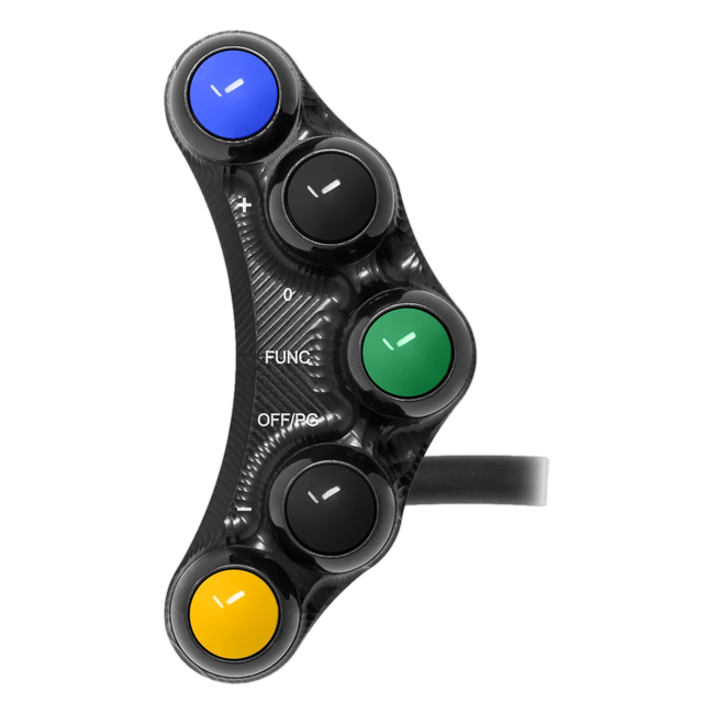 Lenkerschalter Superbike links JetPrime BMW M 1000 RR (20-26) JP SPS 038M – für MoTeC-Dashboard