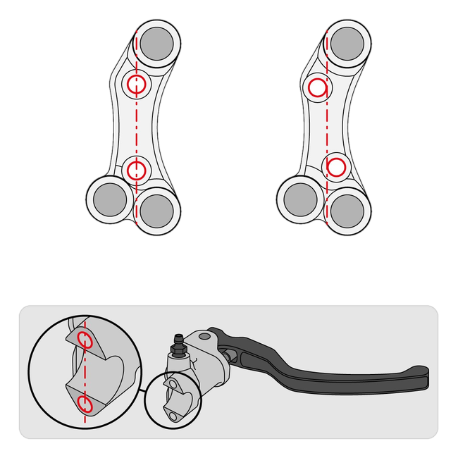 Lenkerschalter Race rechts JetPrime Kawasaki Ninja ZX-10RR (21-25) JP PLDR 054 – fluchtendes Lochbild