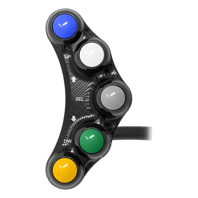 Lenkerschalter Sport links JetPrime Kawasaki Ninja 400 (18-24) JP SPS 003 – für I2M-Dashboard