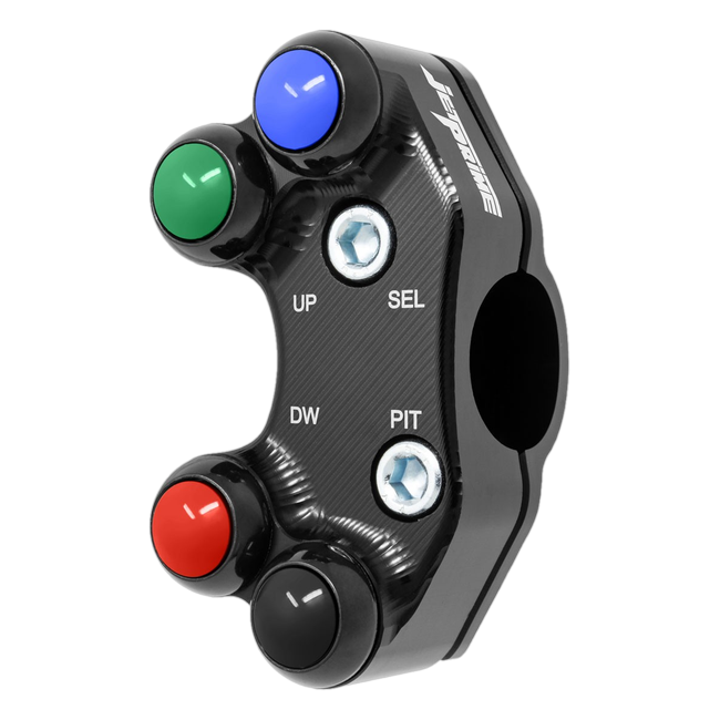 Lenkerschalter SuperSport links JetPrime Kawasaki Ninja 400 (18-24) JP SPS MK300 – für Mectronik-Dashboard