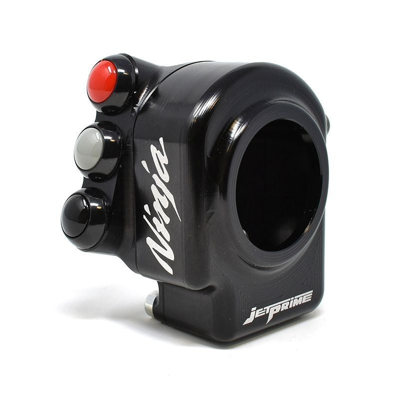 Gasgriffgehäuse mit Lenkerschalter JetPrime Kawasaki ZX-10 R/RR (21-26) JP ACC 054