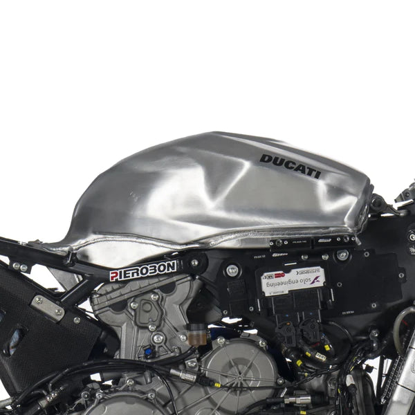 Aluminium Tank Silber WorldSSP Feel Racing Ducati Panigale V2 955 (20-24) 58613271A