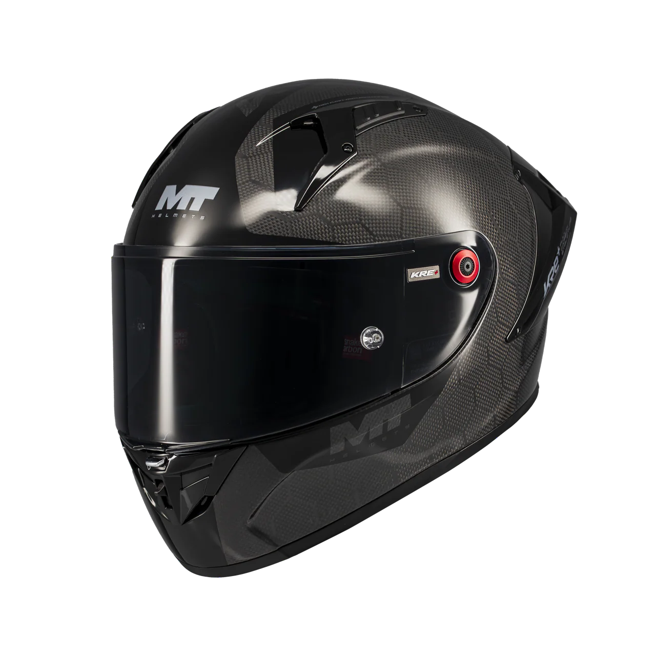 MT-Helmets KRE+ S Helm Pure Carbon Glossy A1 Glow Comprehensive