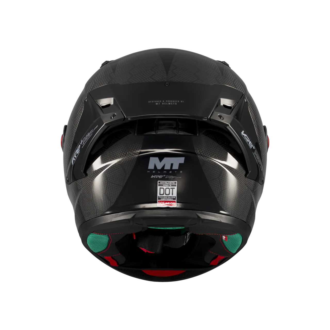 MT-Helmets KRE+ S Helm Pure Carbon Glossy A1 Glow Comprehensive