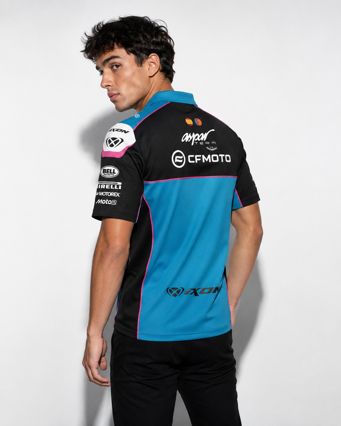 CFMOTO Aspar Racing Ángel-Nieto-Team Poloshirt Replica 2026 IXON