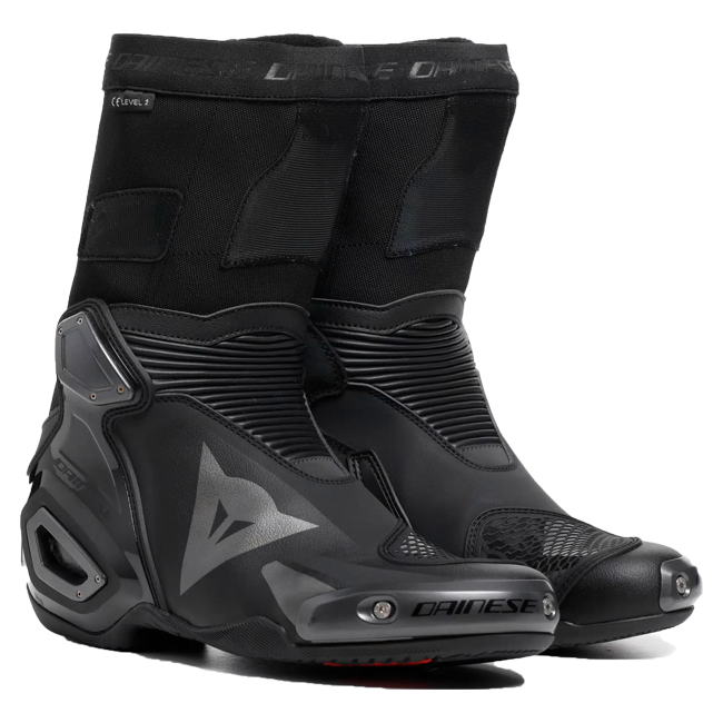 Dainese Axial 2 Racing und Straßen Motorradstiefel | Herren | Schwarz | 20179000526310