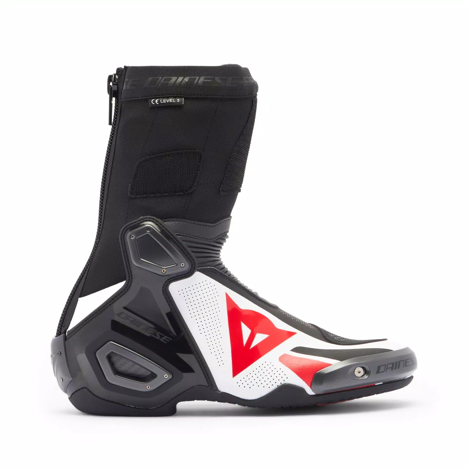 Dainese Axial 2 Air Racing und Straßen Motorradstiefel | Herren | Schwarz/Weiß | 2017900053V780