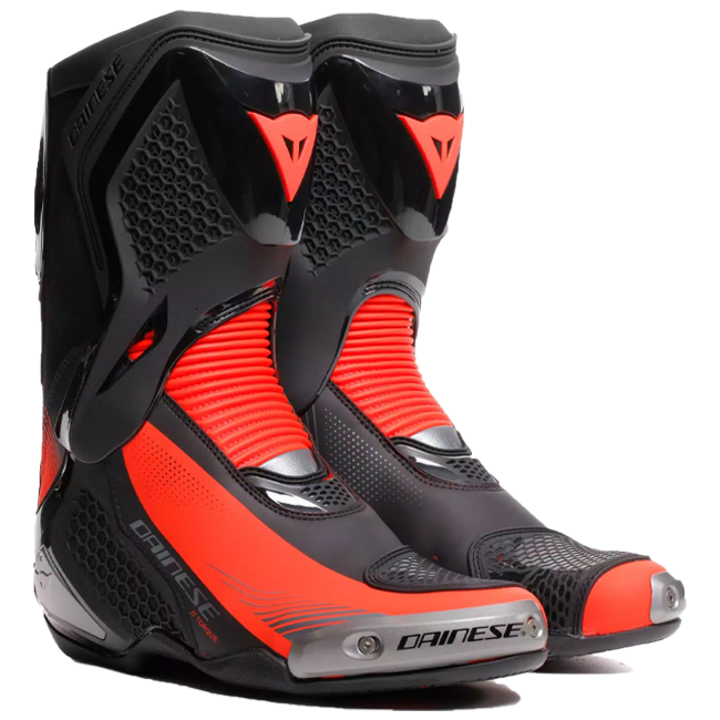 Dainese Torque 4 Racing und Straßen Motorradstiefel | Herren | Schwarz/Rot | 201790008562800