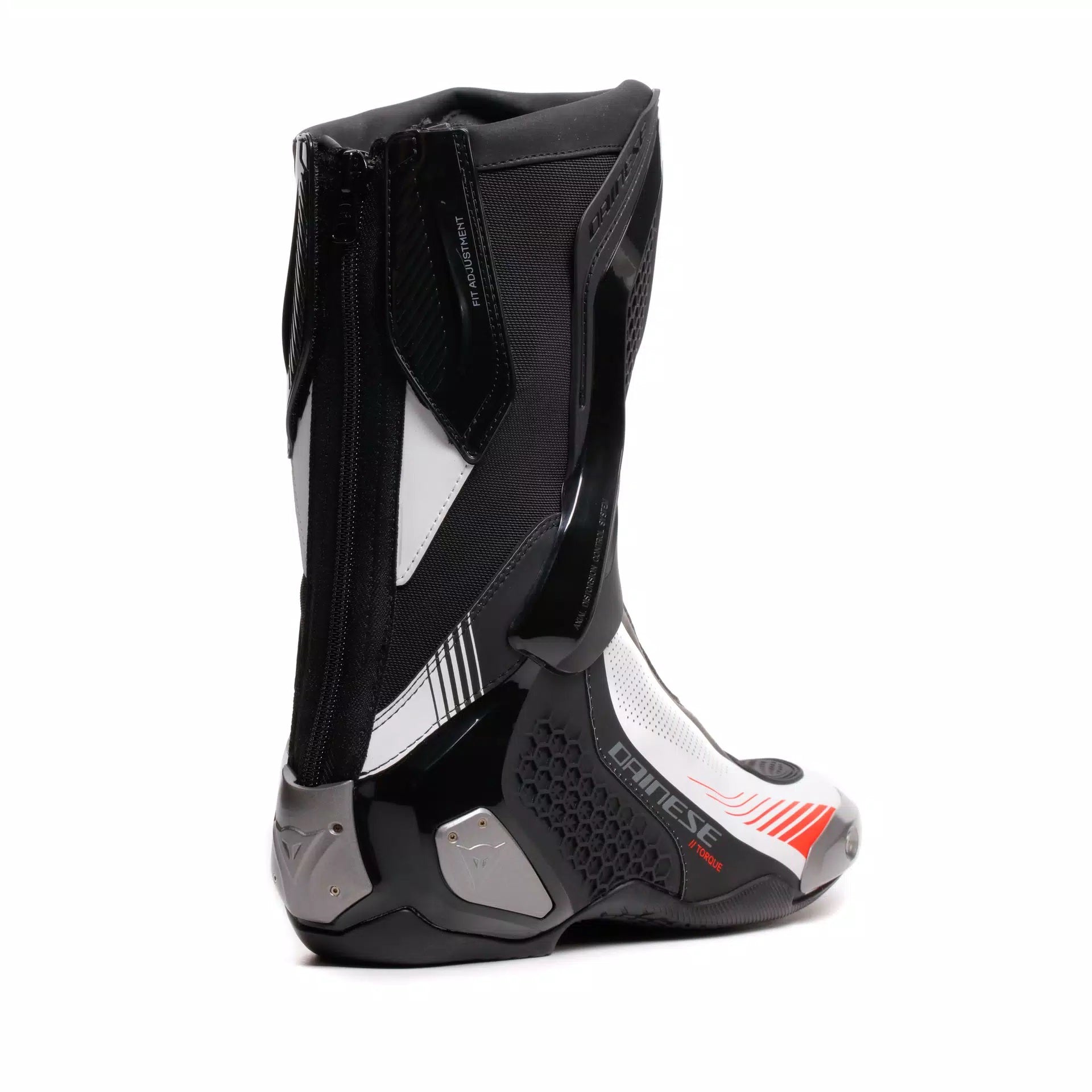 Dainese Torque 4 Air Racing und Straßen Motorradstiefel Sommer | Herren | Schwarz/Weiß/Rot | 2017900086N3200