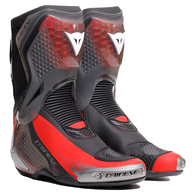 Dainese Torque 4 S Racing und Straßen Motorradstiefel | Herren | Schwarz/Rot | 2017900117B7800
