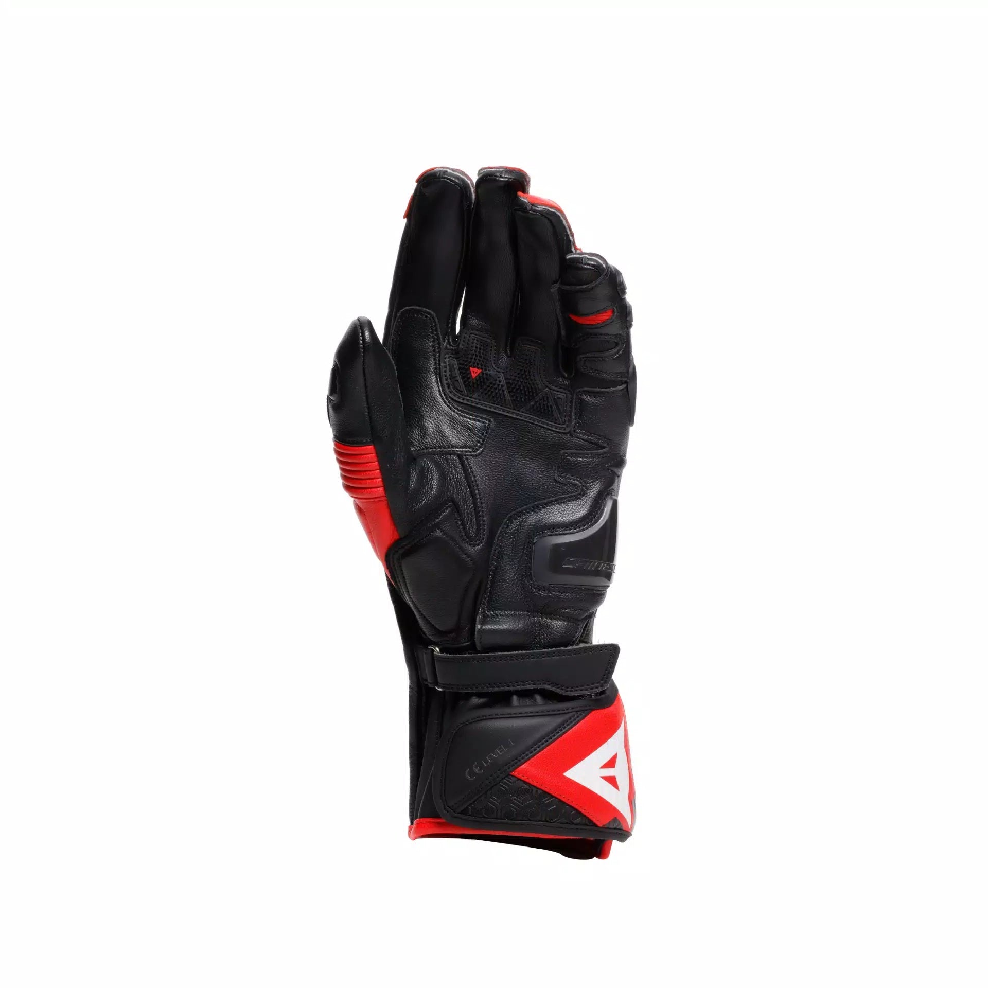 Dainese Fiero Racing Motorrad Lederhandschuhe | Herren | Schwarz/Rot | 2018100025A7700
