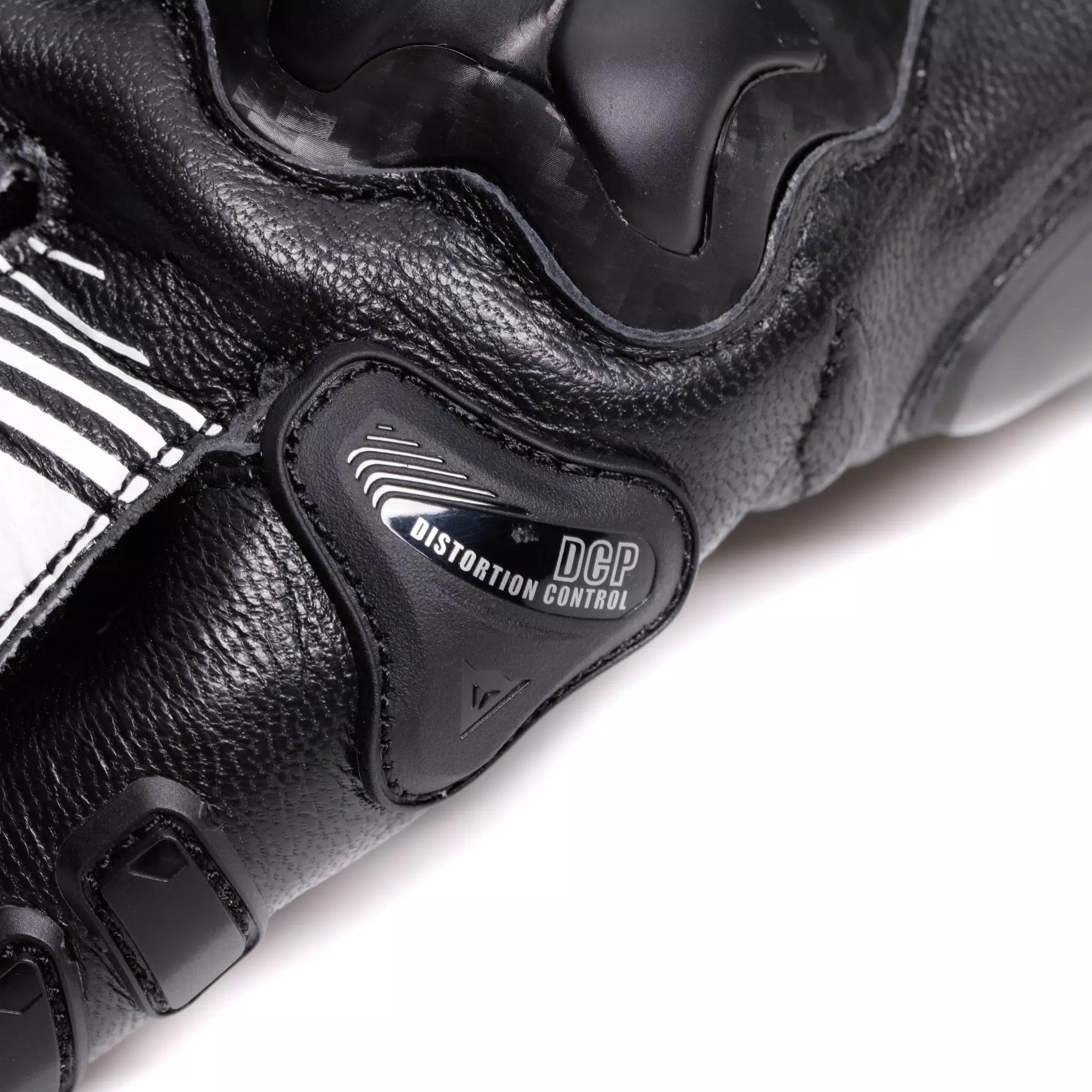 Dainese Fiero Racing Motorrad Lederhandschuhe | Herren | Schwarz/Weiß | 2018100025N3200