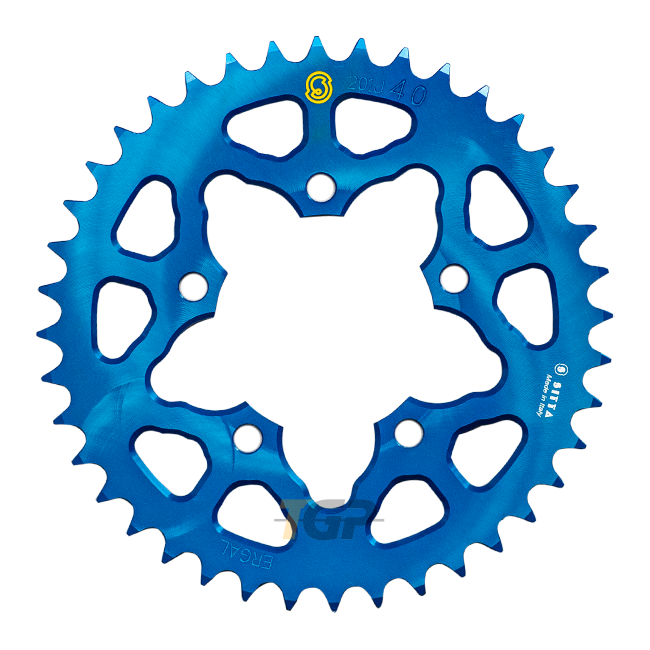 Sitta Aluminium Kettenrad Aprilia RS 660 (20-26) (202P) – 37-48 Zähne, 520 Teilung