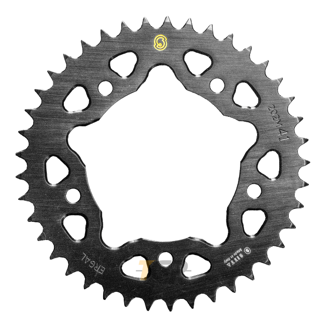 Sitta Aluminium Kettenrad Yamaha YZF-R1/M RN32/RN49 & RN65 (15-26) (202M) – 37-47 Zähne, 520 Teilung