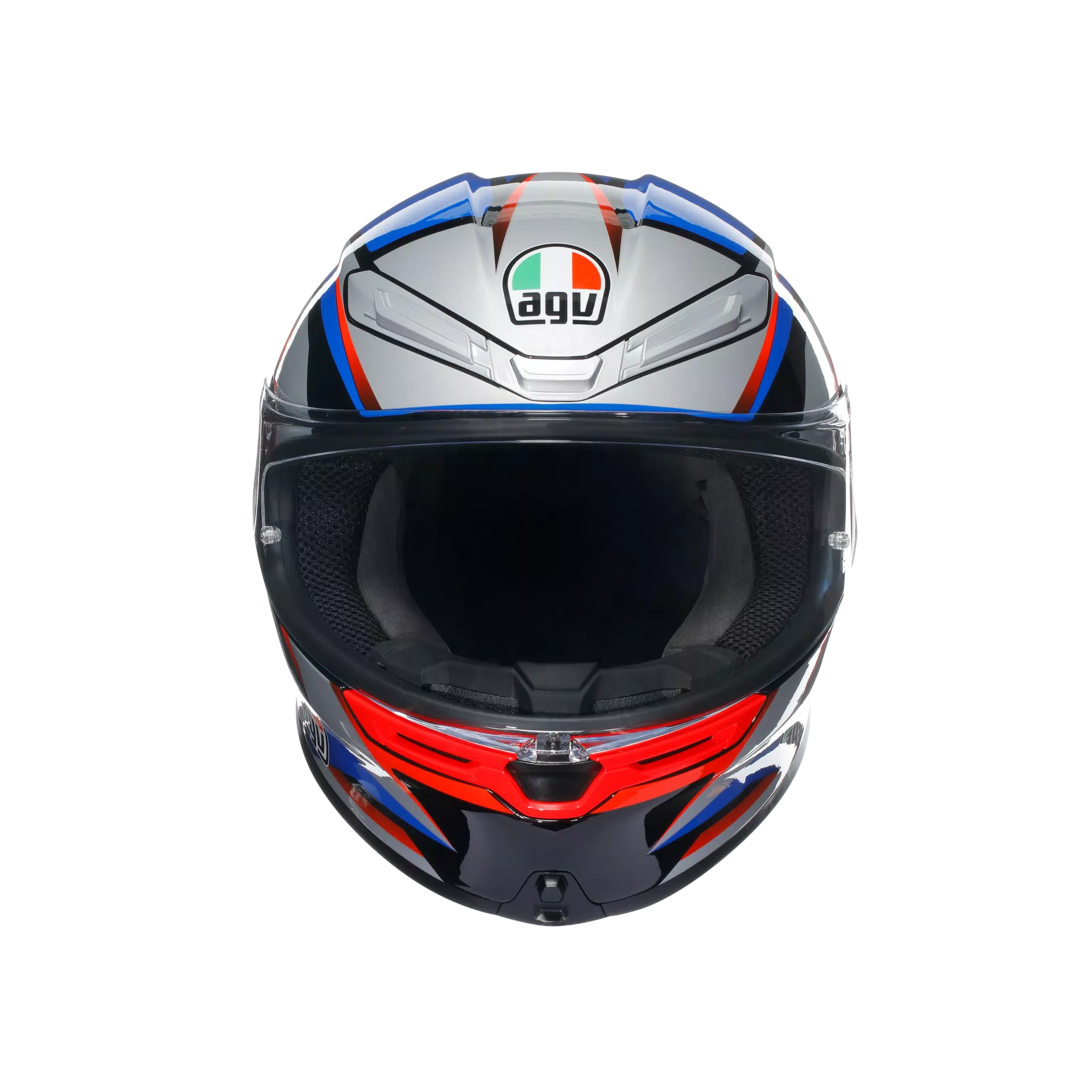 AGV K6 S Helm Slashcut Schwarz/Blau/Rot | 2118395001015