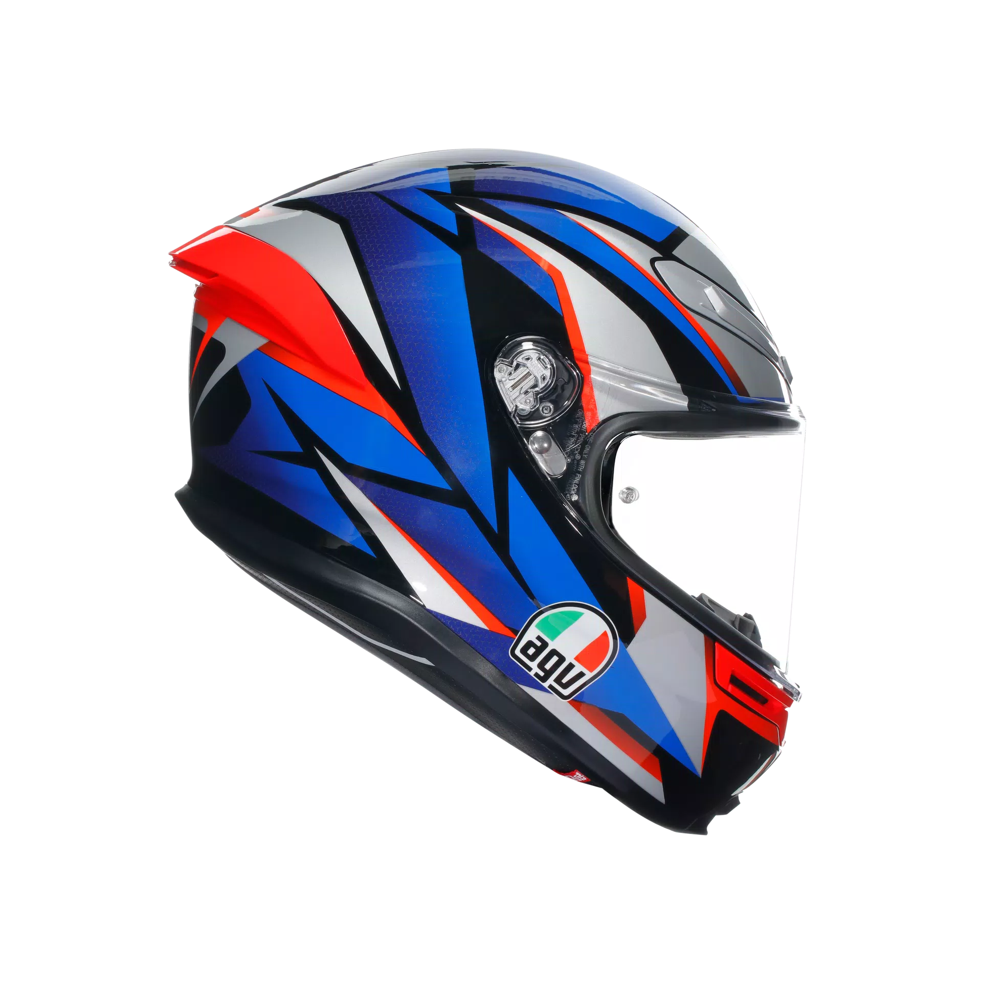 AGV K6 S Helm Slashcut Schwarz/Blau/Rot | 2118395001015