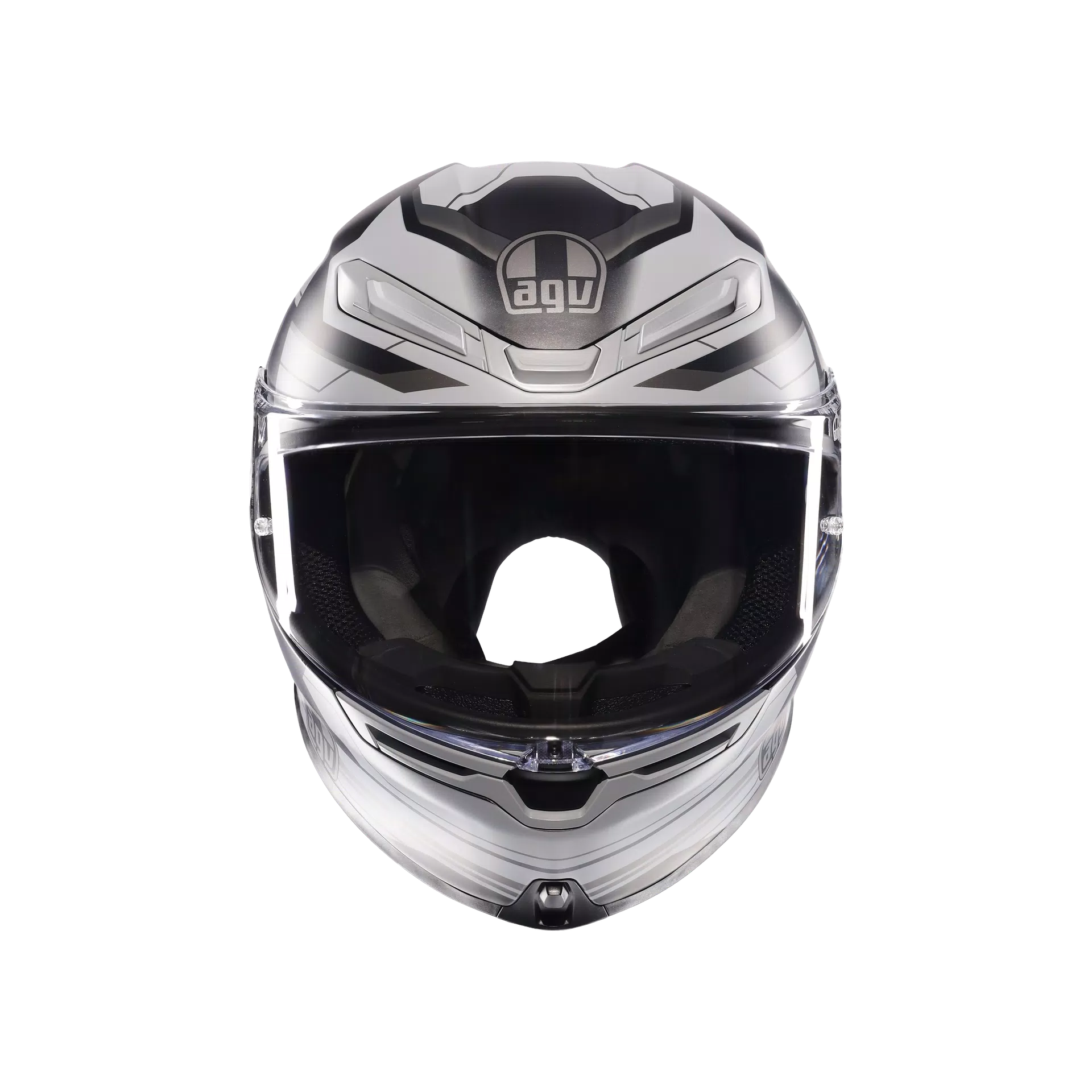 AGV K6 S Helm Ultrasonic Matt Schwarz/Grau | 2118395001021