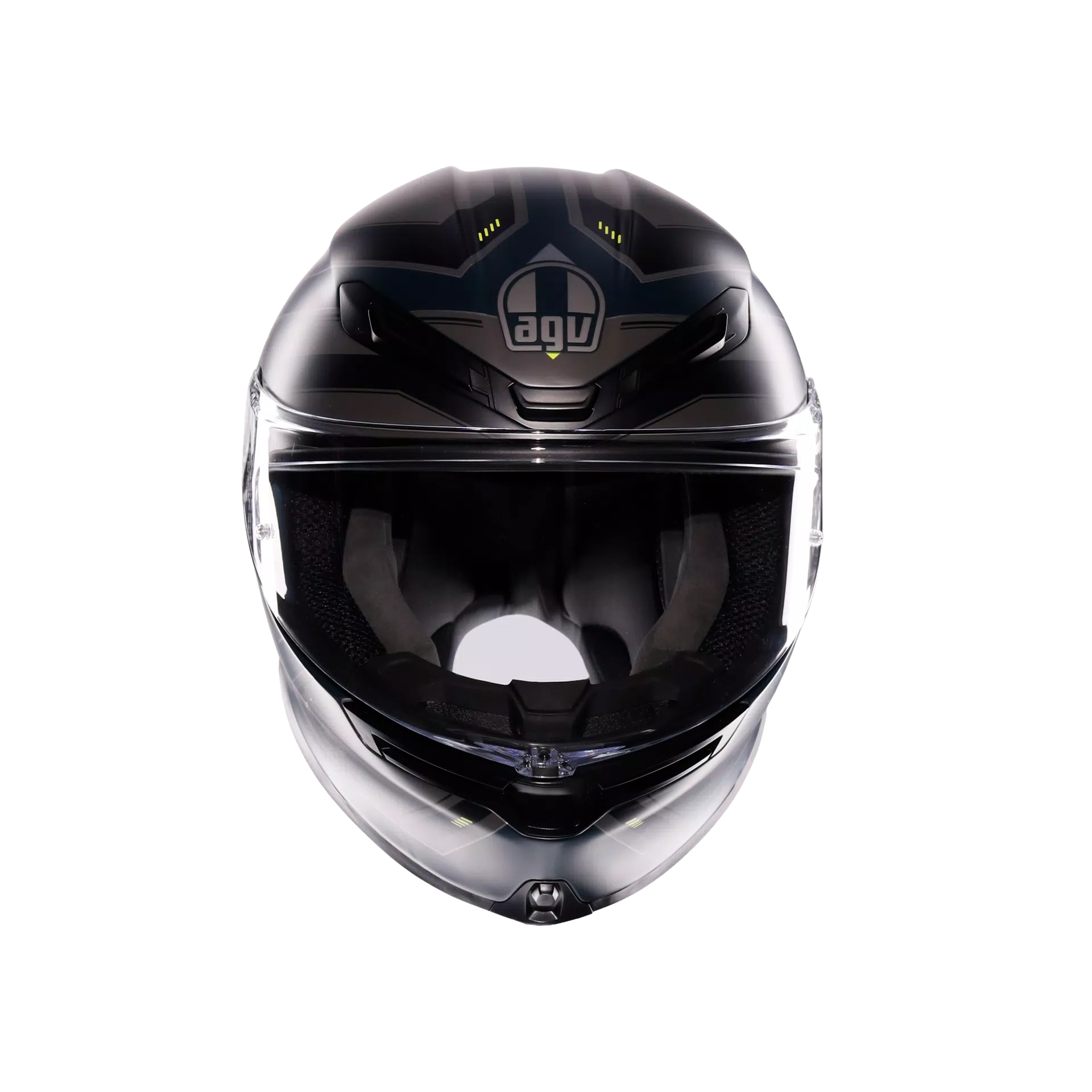 AGV K6 S Helm Enhance Matt Grau/Gelb Fluo | 2118395001022