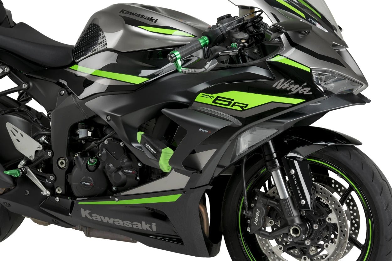 Puig Winglets Side Spoiler Downforce Kawasaki ZX-6 R (24-25)