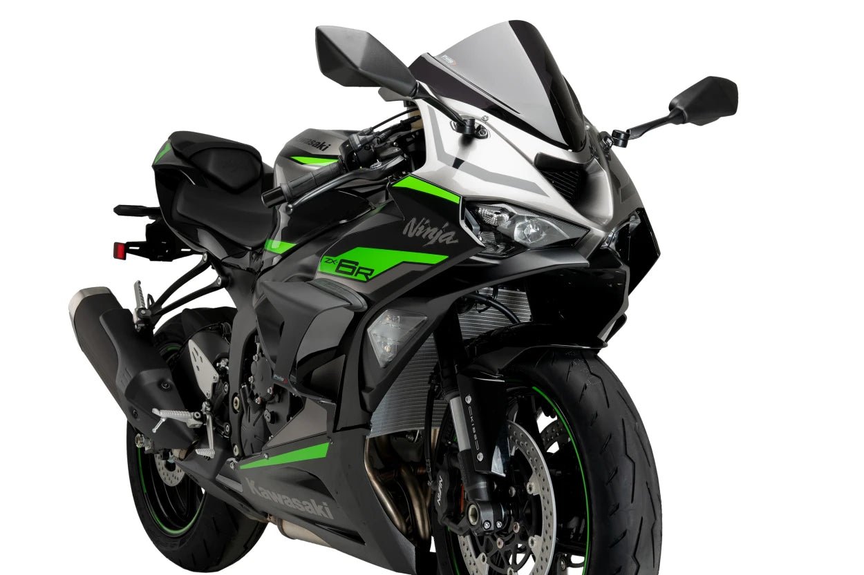 Puig Winglets Side Spoiler Downforce Kawasaki ZX-6 R (24-26)