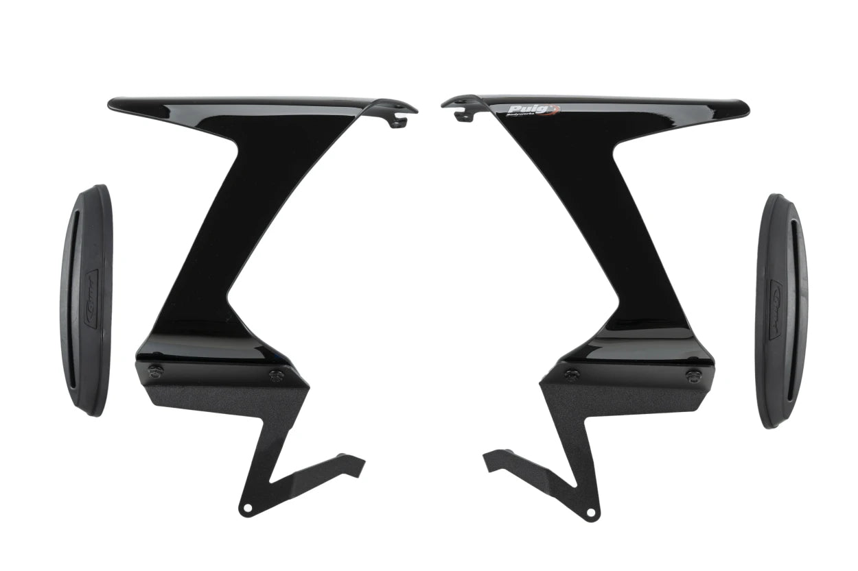 Puig Winglets Side Spoiler Downforce Kawasaki ZX-6 R (24-26)