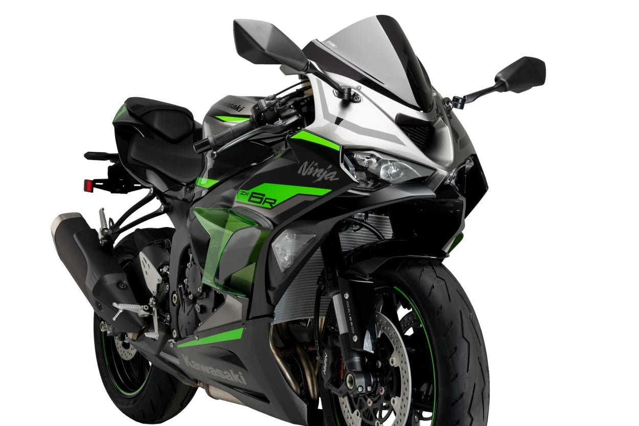 Puig Winglets Side Spoiler Downforce Kawasaki ZX-6 R (24-26)