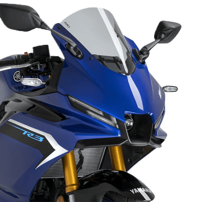 Puig R-Racer Windshield Yamaha YZF-R3 (19-26)