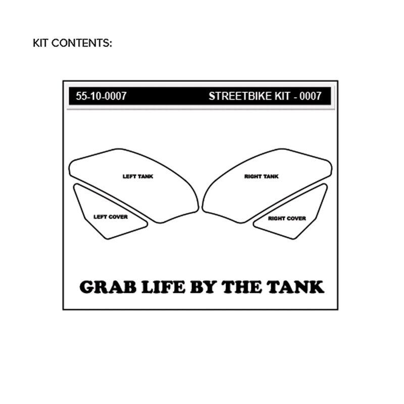 Stompgrip Vulcano Traction Pads Yamaha YZF-R1 RN22 (09-14) 55-10-0007