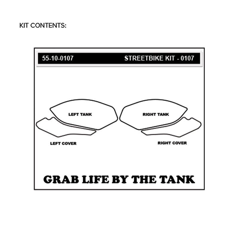 Stompgrip Vulcano Traction Pads BMW S1000RR K46 (15-18) 55-10-0107