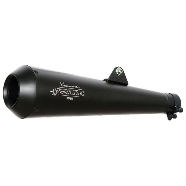 Spark Exhaust Schalldämpfer Universal Classic Black Series G00SI07B