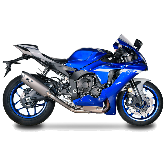 Spark Exhaust Halbkomplette Anlage Satz Force D.54 Yamaha R1/R1M (15-25) GYA8828T
