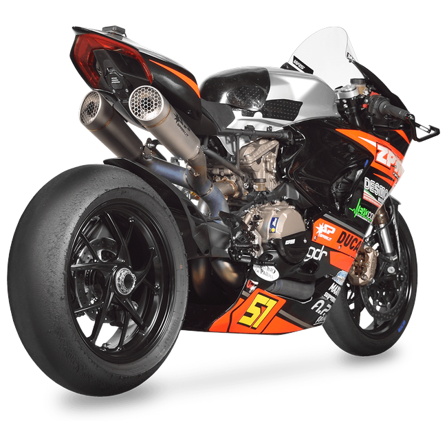 Spark Exhaust Komplettanlage Untersitz Grid-O Titanium Ducati Panigale 959 (16-19) GDU8832T