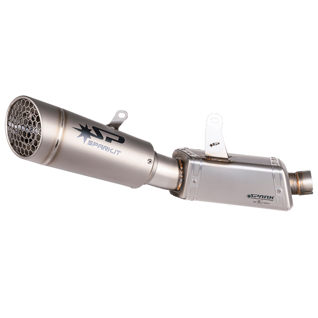 Spark Exhaust Halbkomplette Anlage Zulassung Satz Grid-O Triumph Street Triple 765 R/RS (17-26) GTR0507TOM