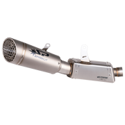 Spark Exhaust Halbkomplette Anlage Satz Grid-O Euro5 Standard Mount Triumph Street Triple 765 R/RS (20-22) GTR0503TOM