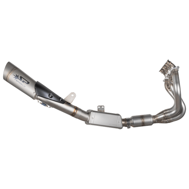 Spark Exhaust Komplettanlage Grid-O Euro5+ Lateral Mount Triumph Street Triple 765 R/RS (23-26) GTR8825TOM