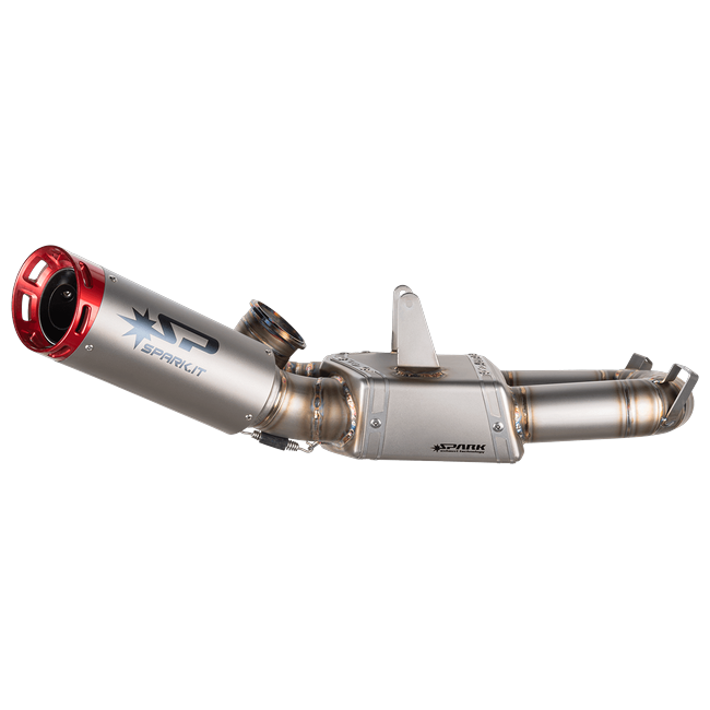 Spark Exhaust Halbkomplette Anlage Racing Satz Dyno Pre- Box Ducati Panigale 959 (16-19) GDU8850T