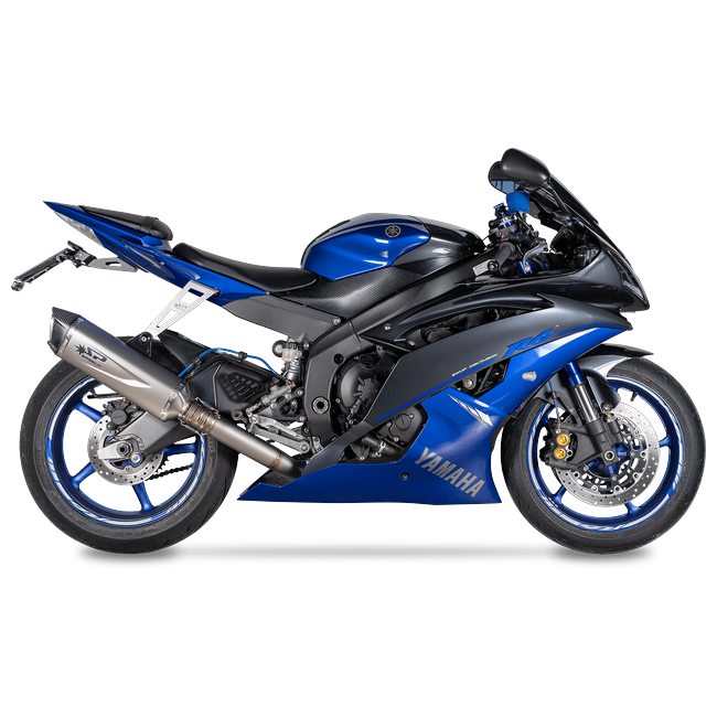 Spark Exhaust Komplettanlage Racing Force Evo STEP 3 102 dB Titanium Yamaha R6 (06-26) GYA8873T