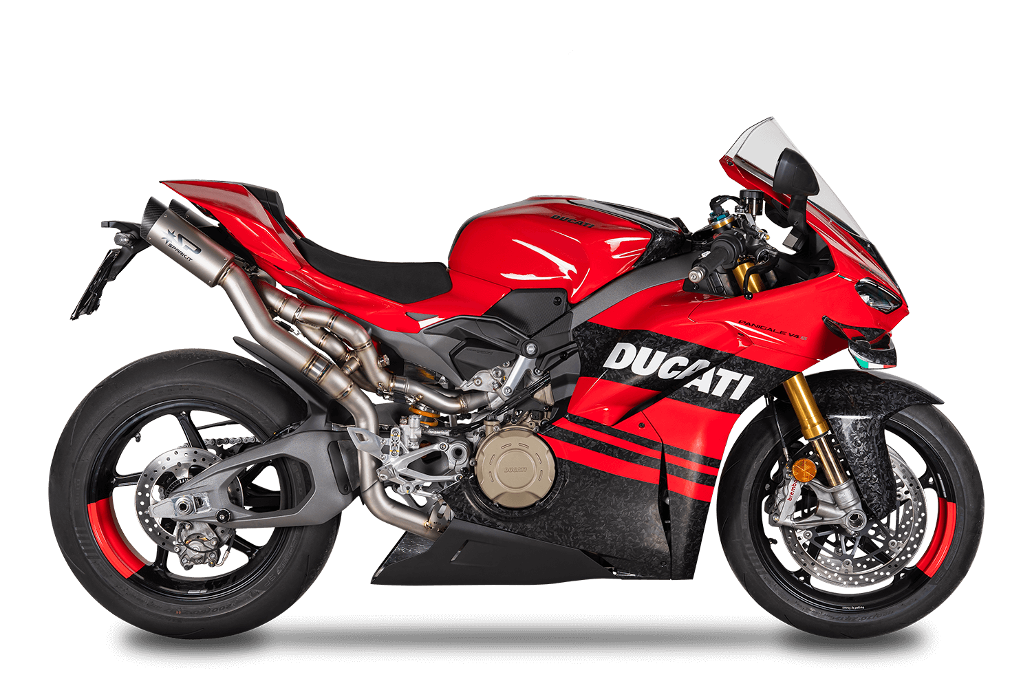 Spark Exhaust Komplettanlage Titanium Ducati Panigale V4/S (25-26) GDU8854T