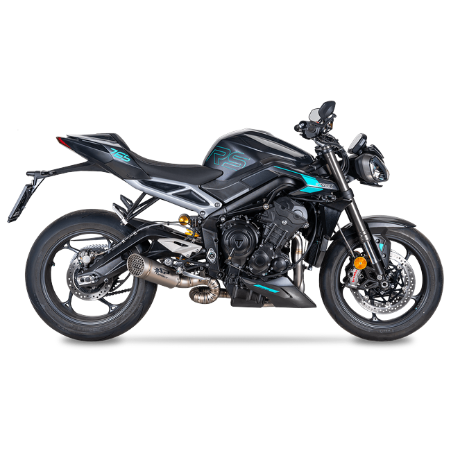 Spark Exhaust Halbkomplette Anlage Racing Satz Grid-O Titanium Triumph Street Triple 765 R/RS (17-26) GTR0501T