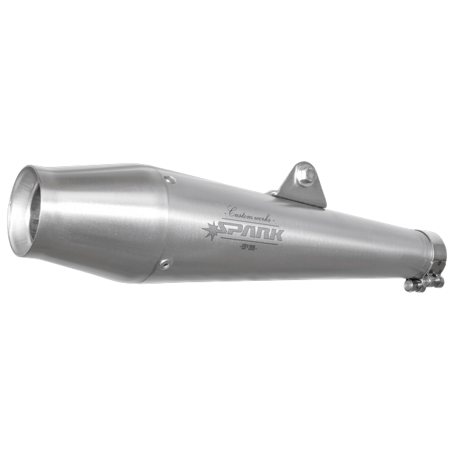 Spark Exhaust Schalldämpfer Universal Sinfonia Scotch-Brite Edelstahl G00SI13I