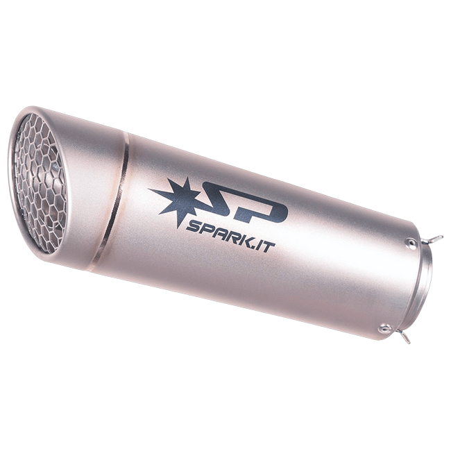 Spark Exhaust Schalldämpfer Universal Grid-O 65 mm / 300 mm Titanium G00SI30T
