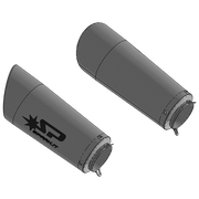 Spark Exhaust Schalldämpfer Paar Grid-O Ducati V4/V4 R/V4 S (18-24) GDU8839ST