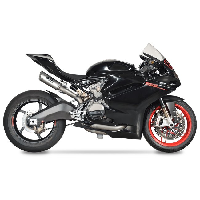 Spark Exhaust Komplettanlage Untersitz Grid-O Titanium Ducati Panigale 959 (16-19) GDU8832T