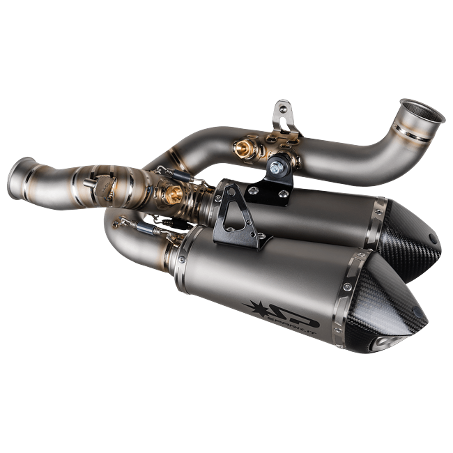 Spark Exhaust Komplettanlage Racing Satz Konix Evo Titanium Ducati Panigale V4/S/R (25-26) GDU8856T