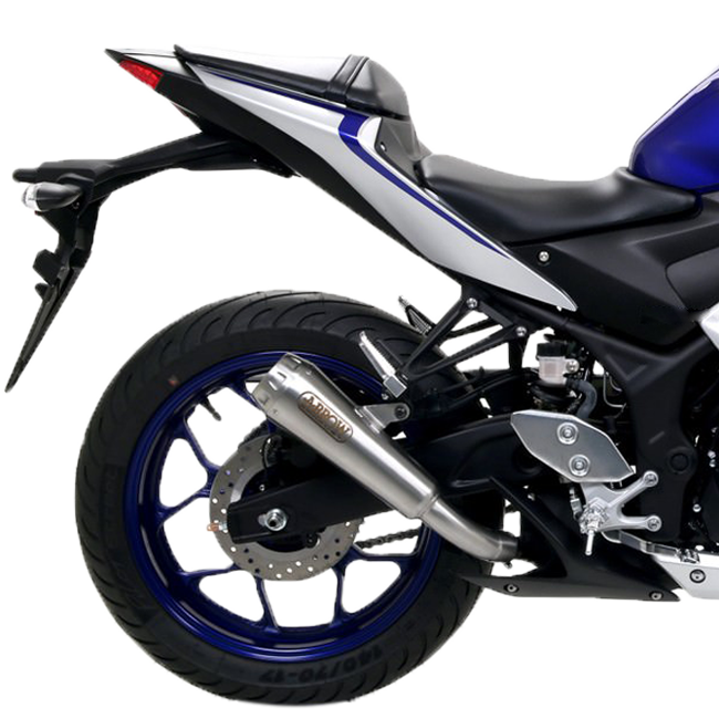 Arrow Slip-On Pro-Race Edelstahl Yamaha YZF-R3 (15-18) 71831PRI