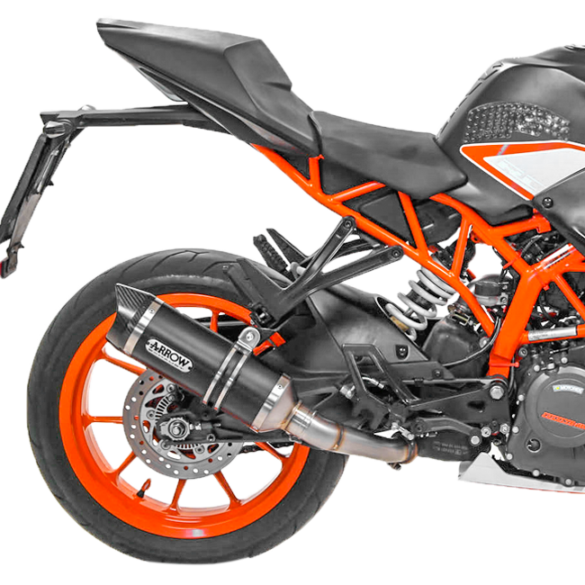 Arrow Slip-On Thunder Aluminium Dark KTM RC 390 (17-20) 71860AKN