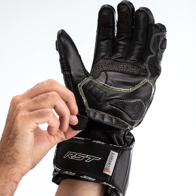 RST Tractech Evo 4 Motorrad Lederhandschuhe | Frauen | Schwarz | 103495