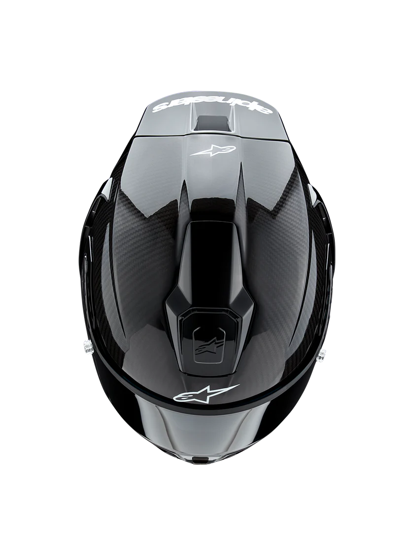 Alpinestars Supertech R10 Solid Helm Carbon Glanz 8200124-1902