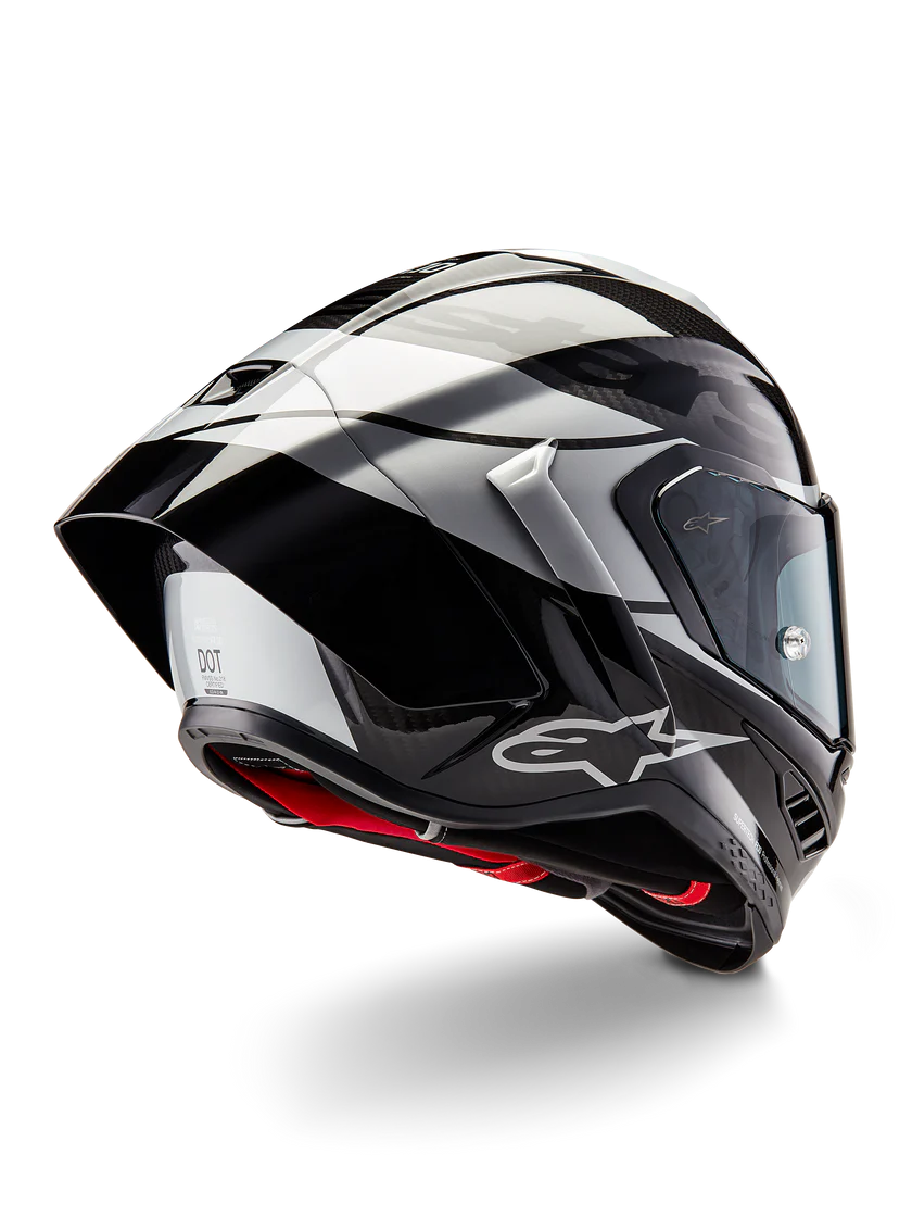 Alpinestars Supertech R10 Element Helm Carbon Schwarz Silber 8200324-1368